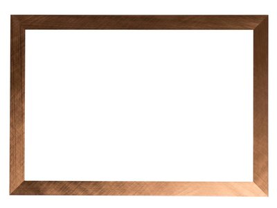 Ormea - moderner bronzener Rahmen