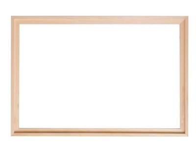 Montopoli - Flacher Schattenfugenrahmen aus Holz