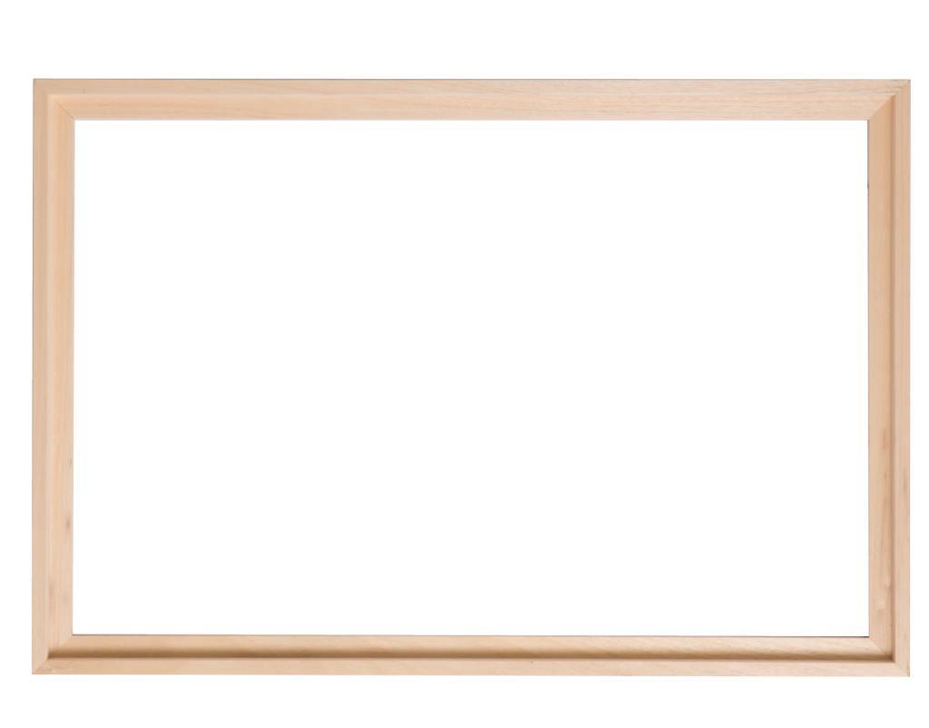 Montopoli - Flacher Schattenfugenrahmen aus Holz