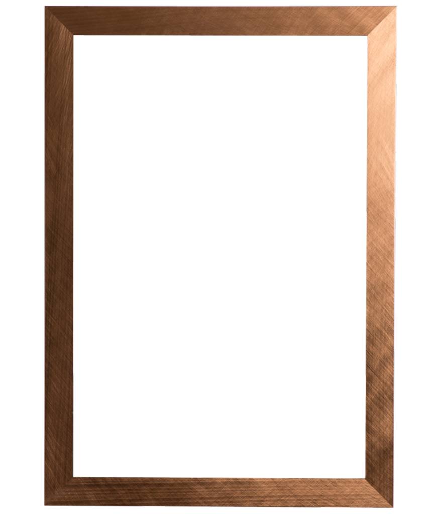 Ormea - moderner bronzener Rahmen
