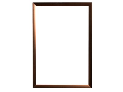 Design-Bilderrahmen in der Farbe Bronze