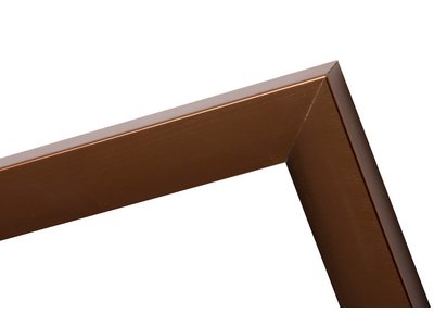 Design-Bilderrahmen in der Farbe Bronze
