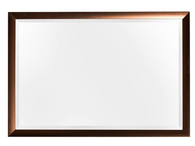 Corte - diagonaler Design-Spiegel in der Farbe Bronze