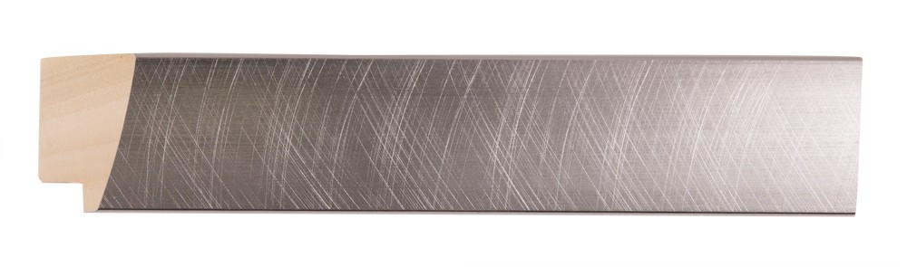 Design-Bilderrahmen in Edelstahlfarbe