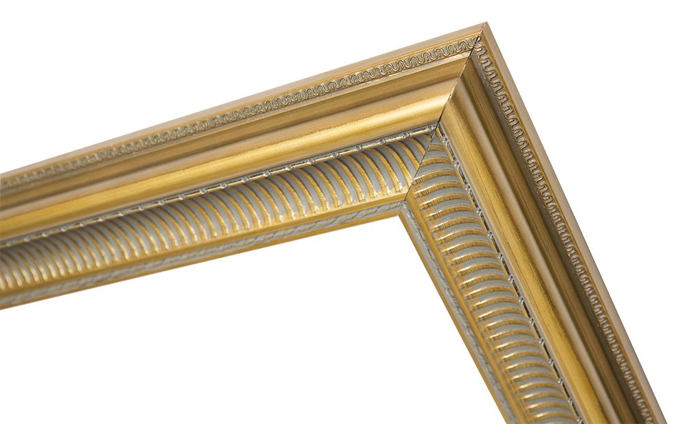 Sicilia – eleganter goldener Holzrahmen