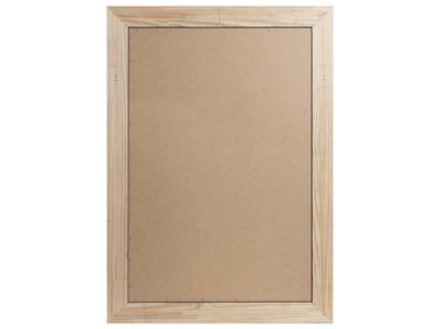 Sicilia - eleganter silberner Rahmen aus Holz