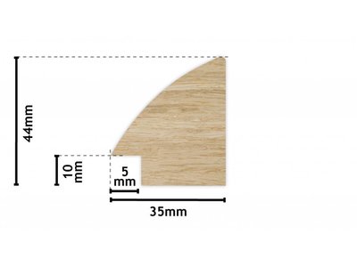 Spiegel mit schwarzem Holzrahmen