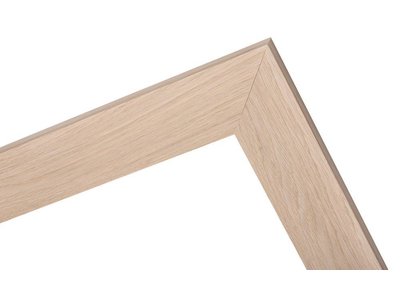 Sardinia Grande - breiter Rahmen aus hellem Holz