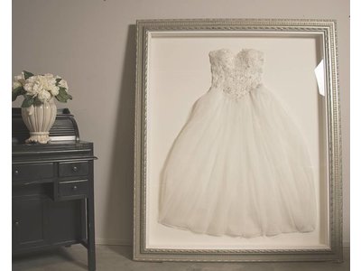 Lassen Sie Ihr Brautkleid einrahmen - Barock