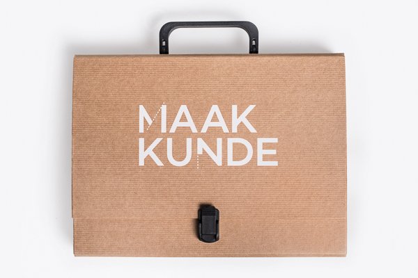 NEMO Science Museum Amsterdam: Klapr Kraft box with print