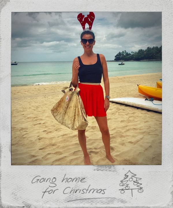 Flying home for Christmas