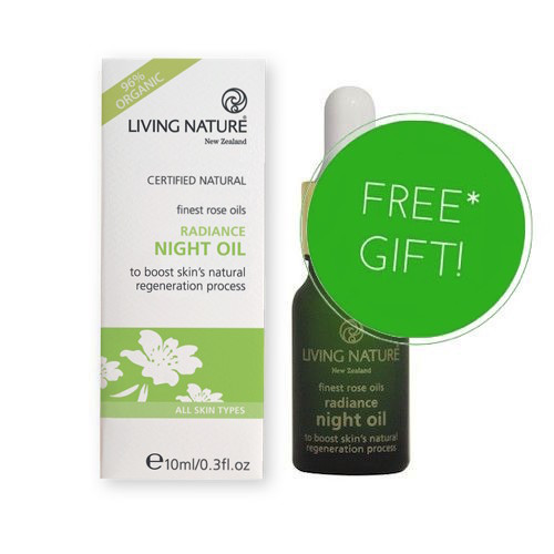 Living Nature Radiance Night Oil FREE GIFT