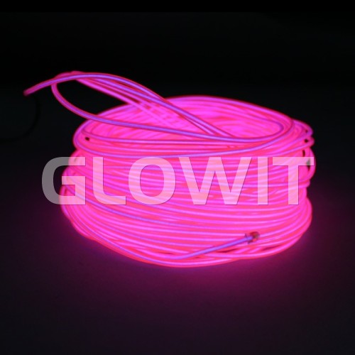 Glowit EL wire - 20m x 3.2mm - Pink