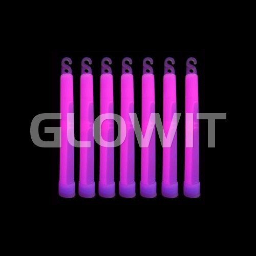 Glowit 25 Bâtons lumineux - 150mm x 15mm - Violet