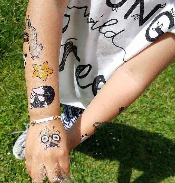 Beperkingen vleet Neuken Huidvriendelijke plak tatoeages voor kinderen - Minis Only | Kinderkleding  en Babykleding