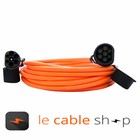 DOSTAR Câble de recharge véhicule électrique 32A Monophasé Type 2 - Type 2 (8 mètres)
