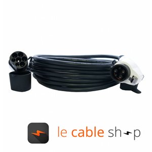 DOSTAR Câble de recharge véhicule électrique 32A Monophasé Type 2 - Type 1 (8 mètres)