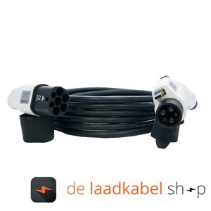 DOSTAR Câble de recharge véhicule électrique 16A Monophasé Type 2 - Type 1 (Longueur au choix)