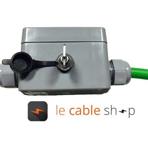 Ratio Ratio Adapteur Type 2 mâle - Schuko avec clé