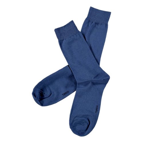 Topeco Herensokken uni blauwmelange Topeco Herensokken uni blauwmelange