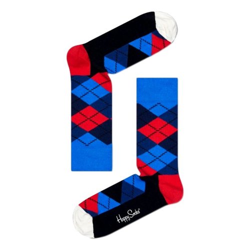 Happy Socks Argyle Kobaltblauw Happy Socks Argyle Kobaltblauw
