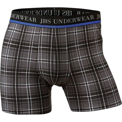 JBS Boxershort grijs met ruit JBS Boxershort grijs met ruit