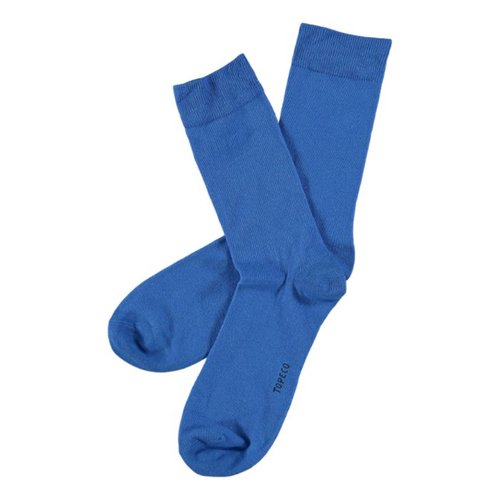 Topeco Herensokken uni blauw Topeco Herensokken uni blauw