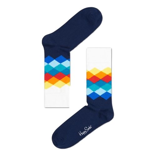 Happy Socks Faded Diamond wit Happy Socks Faded Diamond wit