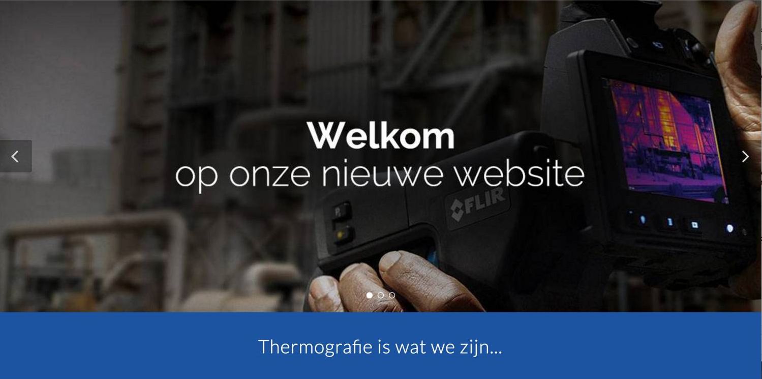 Nieuwe website