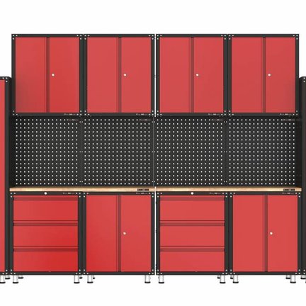 Kompletter Garagenschränke