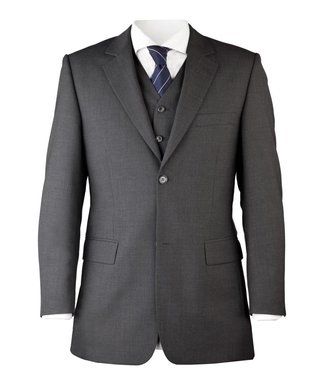 YOUTHUP Heren 3-delig pak formele zakelijke slim fit pakken 1 knoop