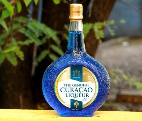 Curacao Liqueur Blue - Curacao Liqueur by Senior&Co