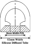 LED Neon Flex Schematische Tekening