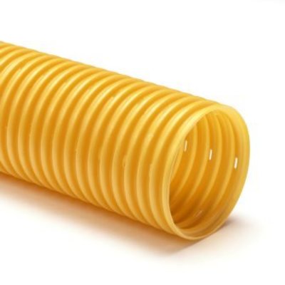 Drainagebuis geperforeerd, niet omwikkeld, 80mm, lengte 50 meter