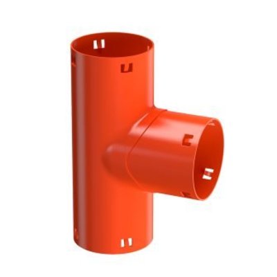 PP klik T-stuk drainage