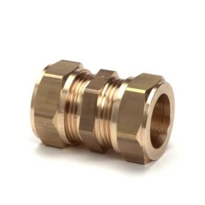 Bonfix messing koppeling 2x knel