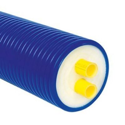 Microflex duo geisoleerde PE buis, 50 x 4.6mm