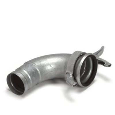 Cardan M-deel + bocht 90º x slangtule