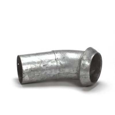 Cardan V-deel, bocht 45º x slangtule