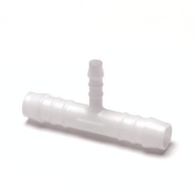 Normaplast polyamide verloop-T-stuk 90º, 3x slangtule
