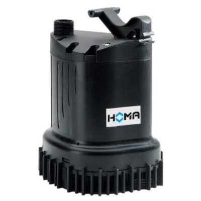 Homa dompelpomp voor schoon- en vuilwater, mantelgekoeld, C 135 W, 230 V