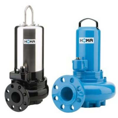Homa® dompelpomp voor afvalwater en fecaliën, V 1346-D44, gietijzer, 400 V