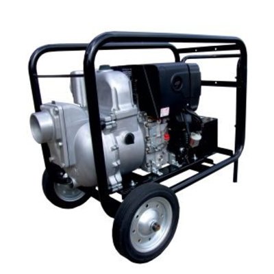 Koshin Hatz 1B30 zelfaanzuigende diesel motorpomp, type KTH-80DHES, vuilwater