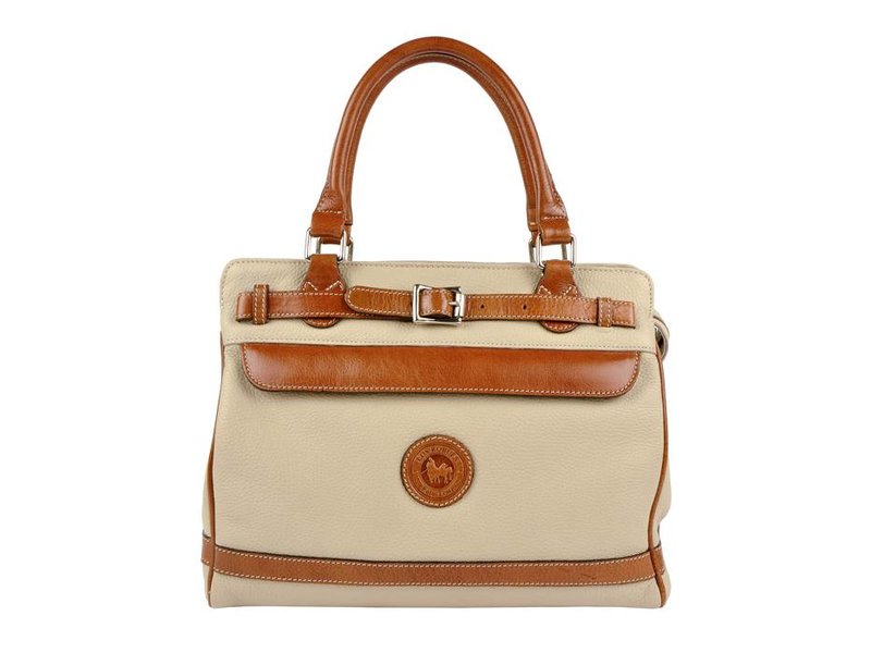 Luxury Leather Handbag Off White Los Robles Polo Time Fachera Nl Los Robles Polo Time Floresta Handbag Off White