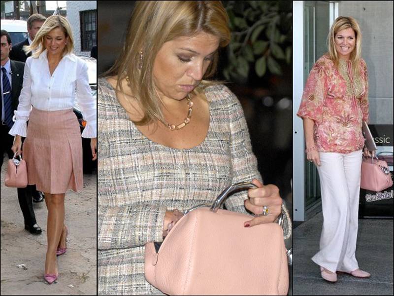 The pink Máxima bag: Baulito Amsterdam by Peter Kent