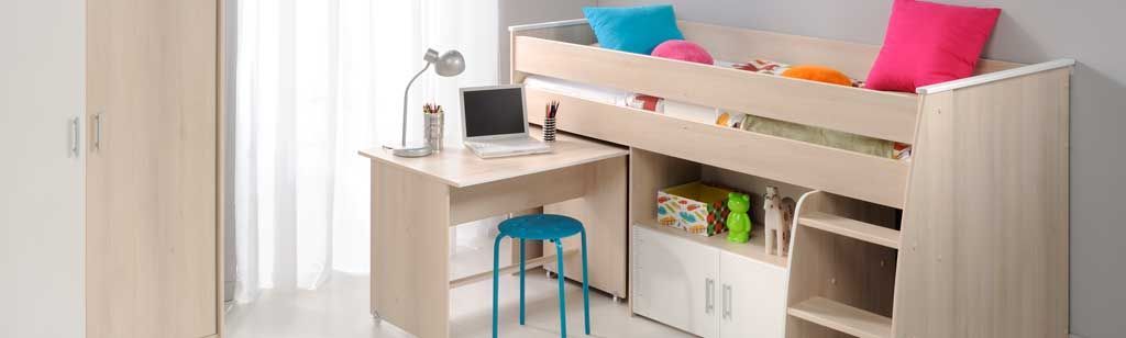 Kinderbedden in diverse maten en kleuren -