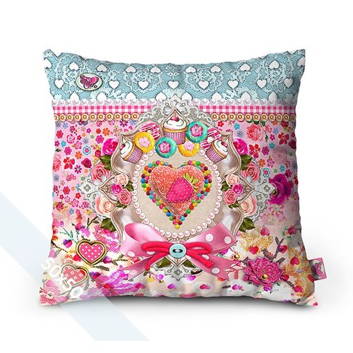 So Cute Sierkussen - Strawberry - 50x50 cm So Cute Sierkussen - Strawberry - 50x50 cm