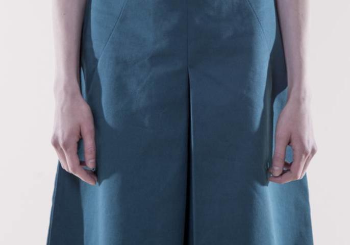 Ethletic Fair Skirt `Noor` Coral Blue