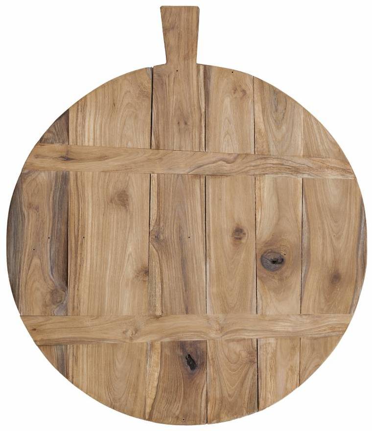 Hk living breadboard in reclaimed teak Ã50cm natural hk living ... Teak bord 58