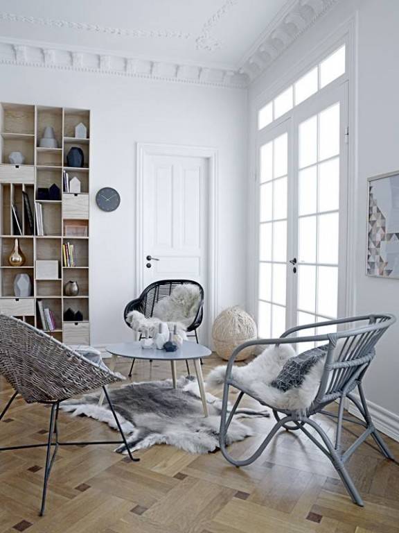 Déco scandinave ethnique, industrielle et vintage petite lily ... Banquette Scandinave décor